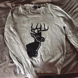 Forever 21 reindeer sweater